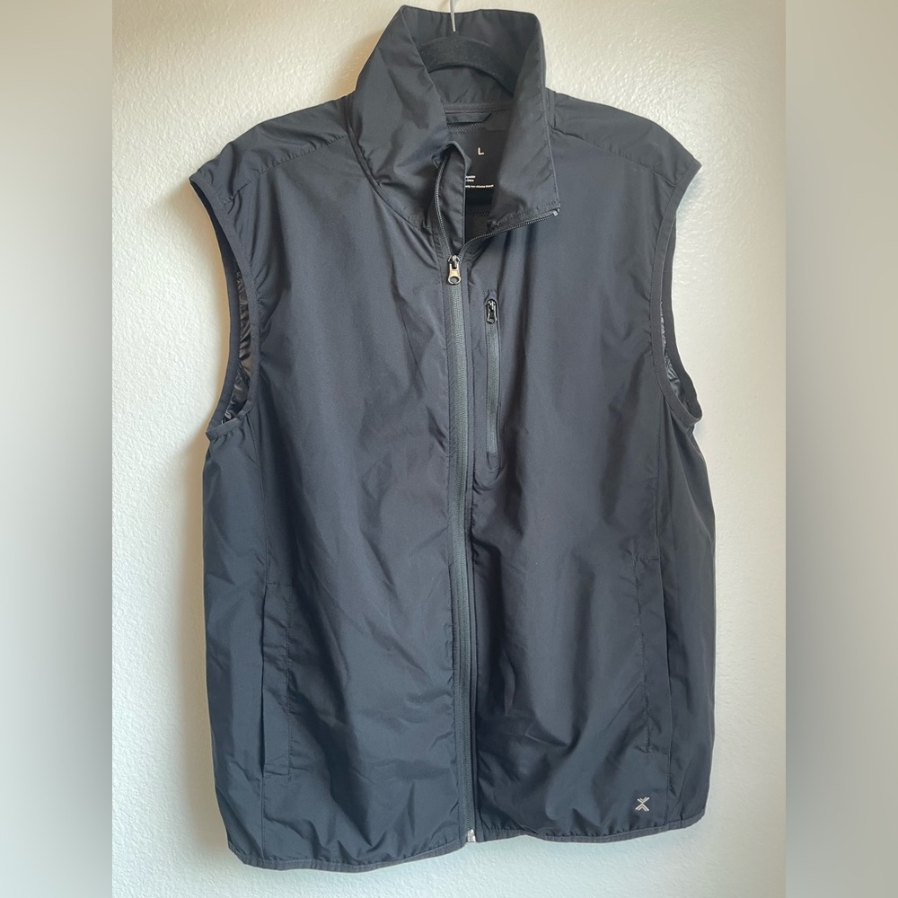 Xersion Women’s Black Nylon Athletic Sleeveless Vest Size L - Picture 3 of 10